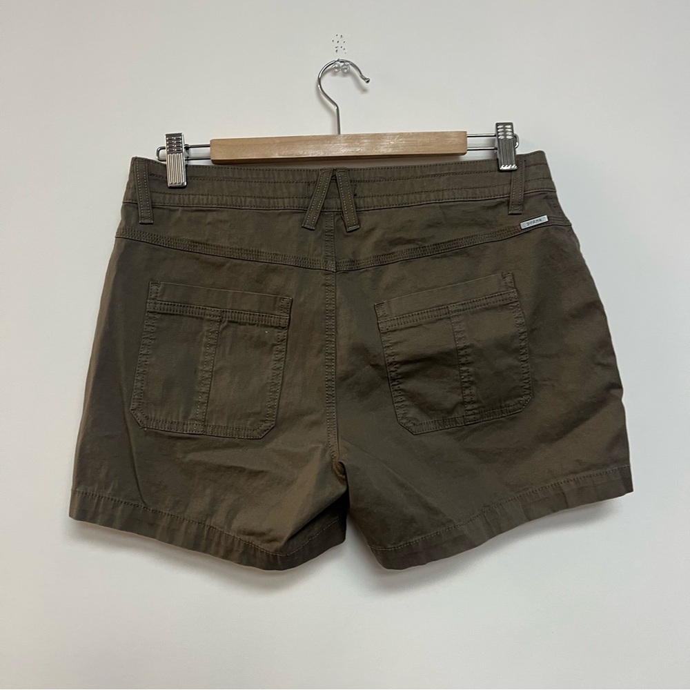 Prana Elle Brown Cargo Hiking Shorts Relaxed Fit Outdoors Size 8 / 29 $78 - Picture 6 of 10
